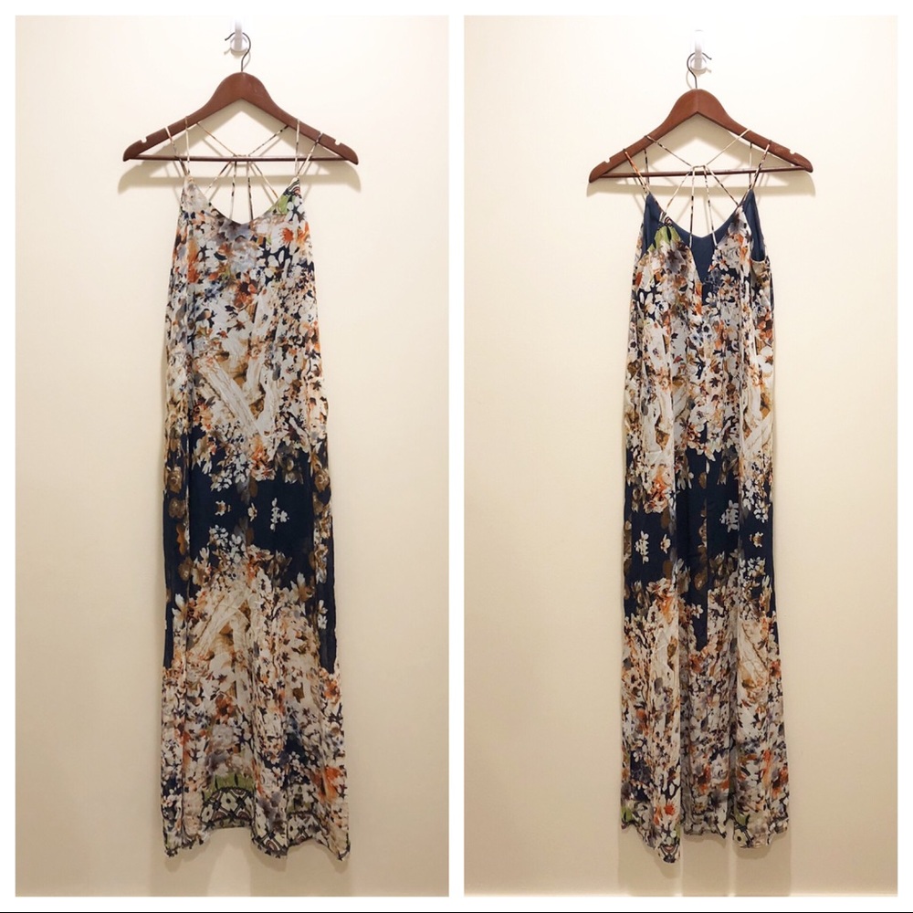 YA Floral Maxi Dress
